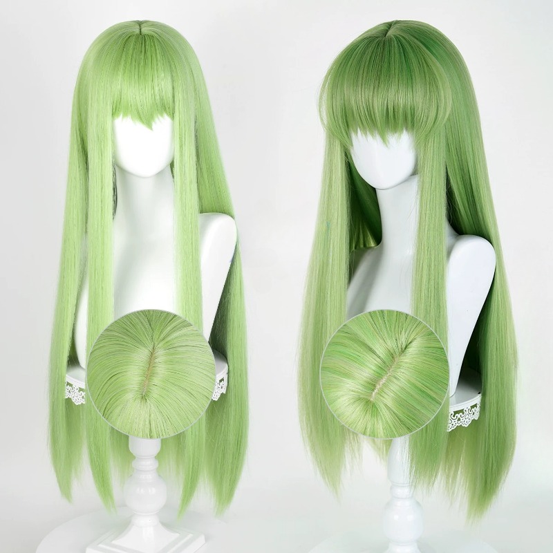 Women'S Formal Accessories - Anime CC Cosplay Green Wig Long