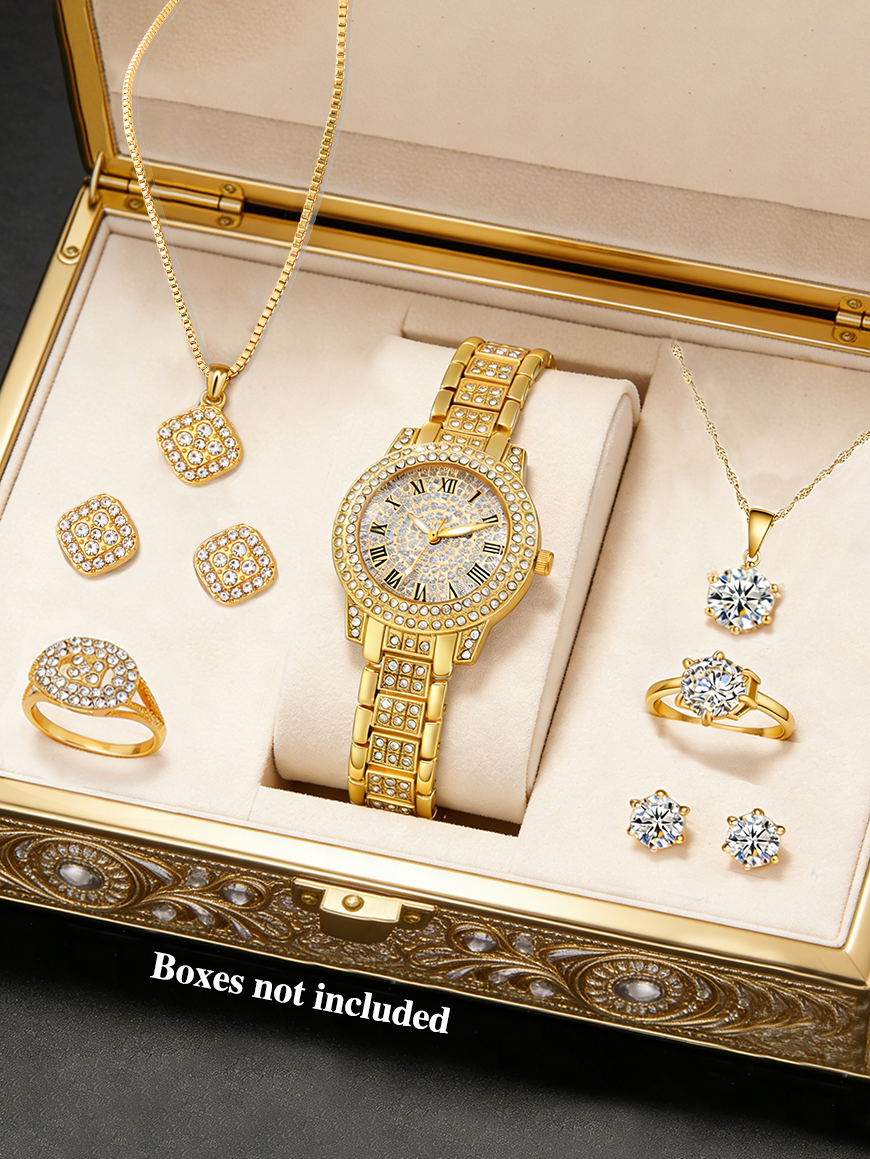 Fashionable round Ladies Quart - Women Accessories Gift Box บทวิจารณ์และราคา