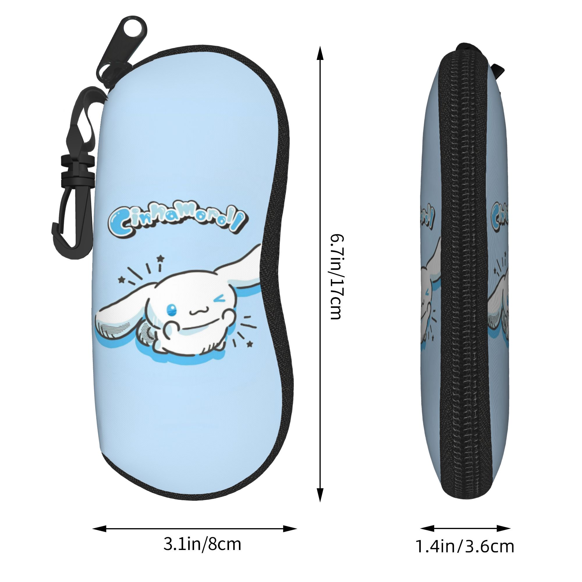 Kawaii Cinnamoroll Glasses Cas - Women Accessories Gift Box บทวิจารณ์และราคา