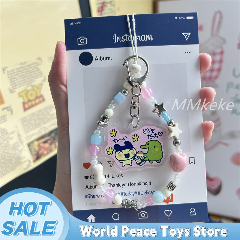 Kawaii Japanese Tamagotchi Key - Women Accessories Bag บทวิจารณ์และราคา