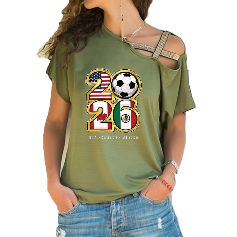 Women Loose Slash Neck T Shirt - Women'S Accessories Canada บทวิจารณ์และราคา