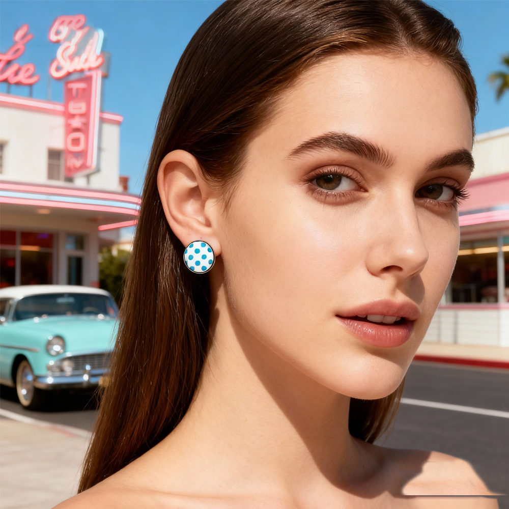 PESENAR 1950s Style Blue White - Women'S Accessories In The 1950S บทวิจารณ์และราคา