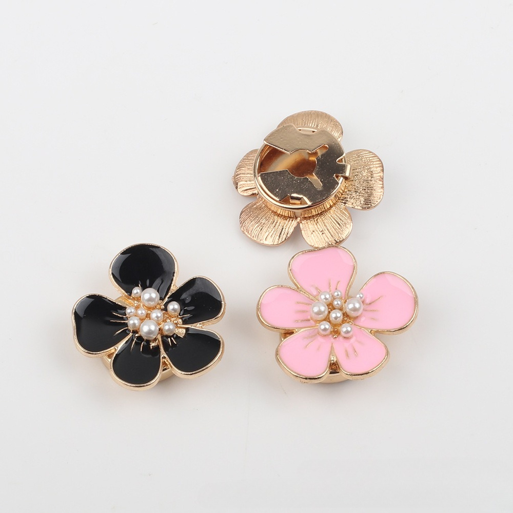 1pc Pearl Camellia Button Cove - Women'S Accessories For Formal Wear บทวิจารณ์และราคา