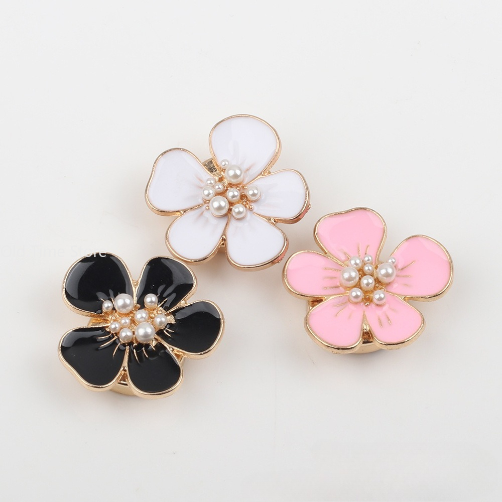 1pc Pearl Camellia Button Cove - Women'S Accessories For Formal Wear บทวิจารณ์และราคา
