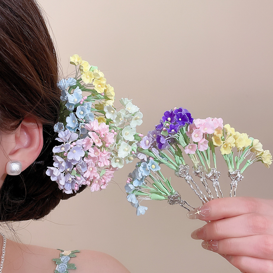Multicolor Fabric Bouquet Flow - Women Accessories Bouquet บทวิจารณ์และราคา