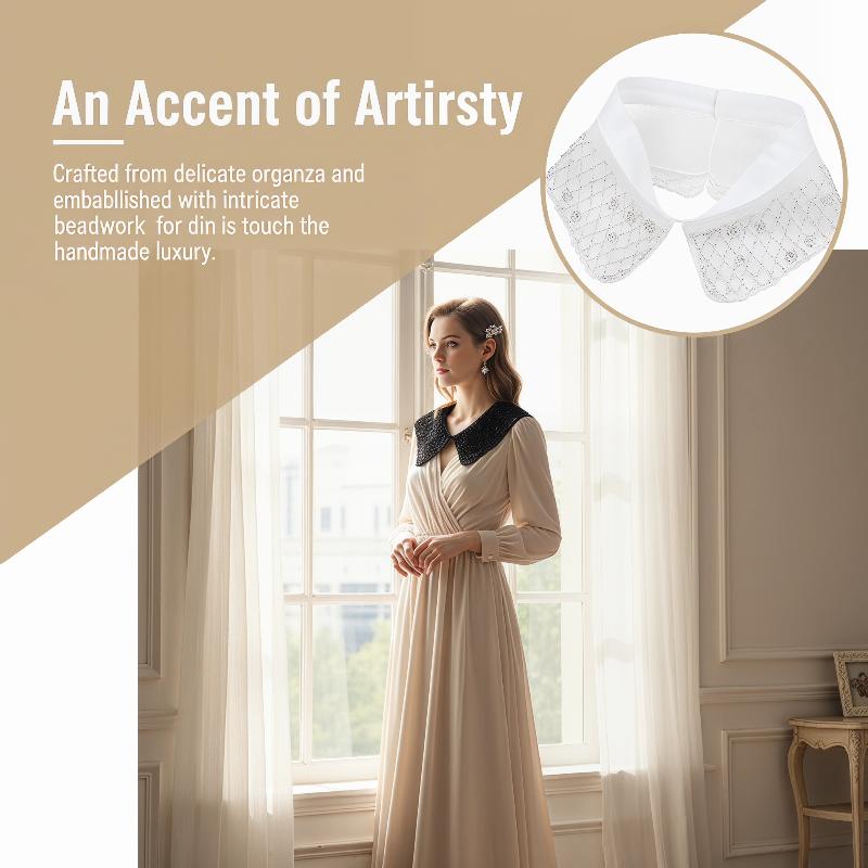 Women Half Shirt Detachable La - Women'S Accessories For Formal Wear บทวิจารณ์และราคา