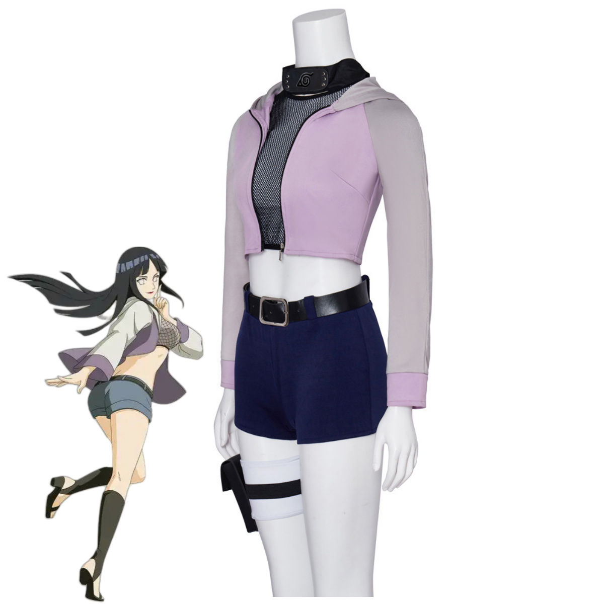 Anime Hyuga Hinata Cosplay Cos - Women Accessories Bag บทวิจารณ์และราคา