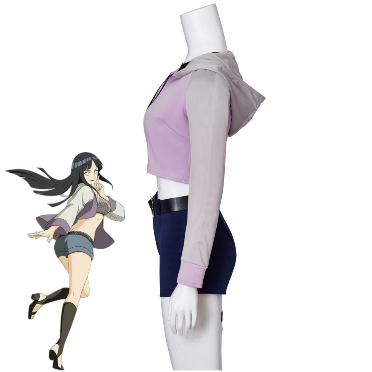 Anime Hyuga Hinata Cosplay Cos - Women Accessories Bag บทวิจารณ์และราคา