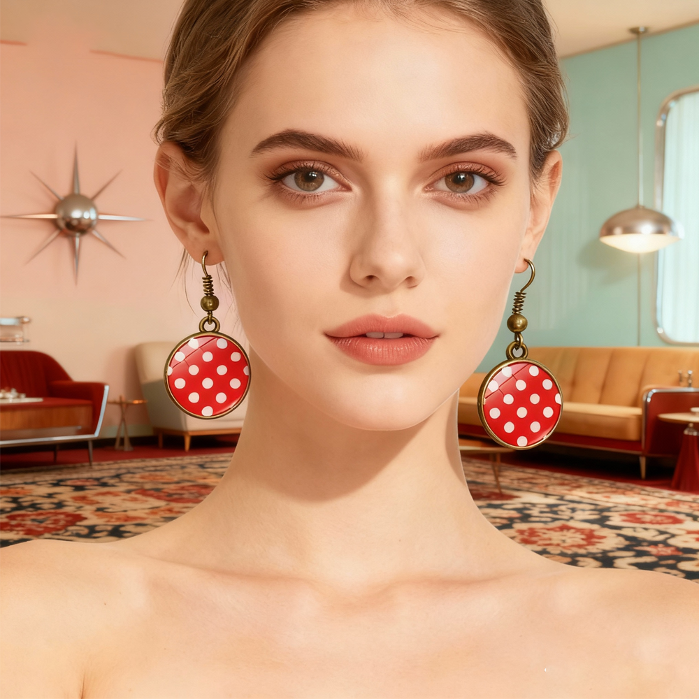 PESENAR 1950s Style Red White  - Women'S Accessories In The 1950S บทวิจารณ์และราคา