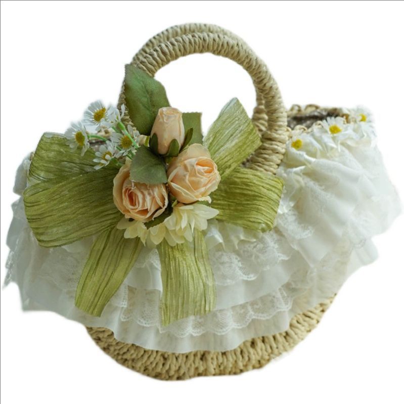 Country-style Lolita lace stra - Women Accessories Bag บทวิจารณ์และราคา