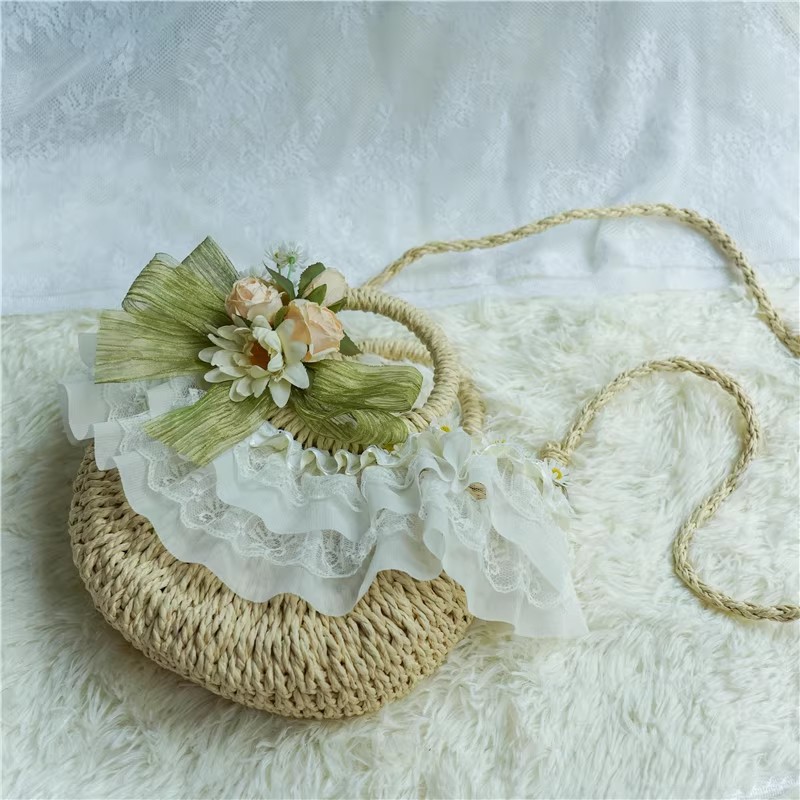 Country-style Lolita lace stra - Women Accessories Bag บทวิจารณ์และราคา