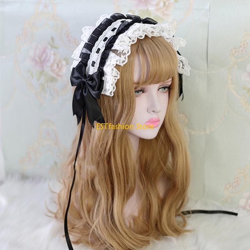 Y5GC Star Lace Headband Maid R - Women Accessories App บทวิจารณ์และราคา
