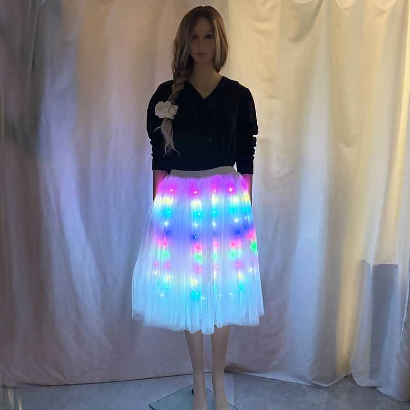LED Dance Skirt Belly Dance Pe - Women Accessories App บทวิจารณ์และราคา