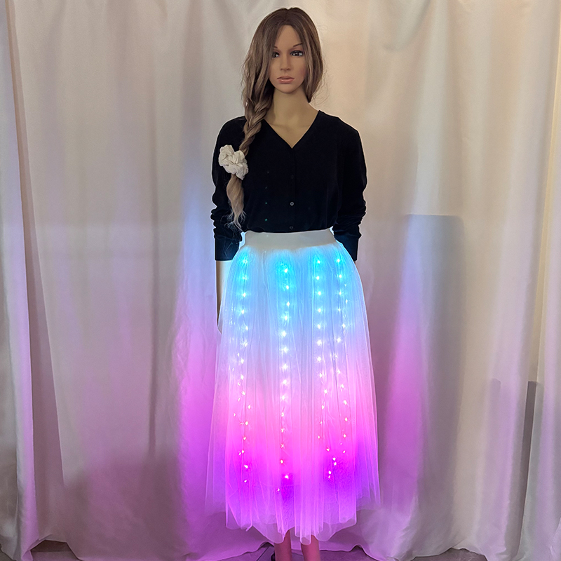 LED Dance Skirt Belly Dance Pe - Women Accessories App บทวิจารณ์และราคา