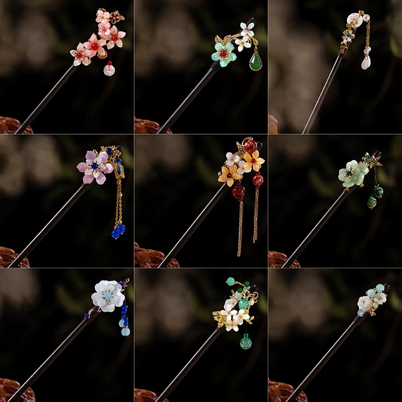 1Pc Wooden Hairpin Headdress f - Women'S Formal Accessories บทวิจารณ์และราคา
