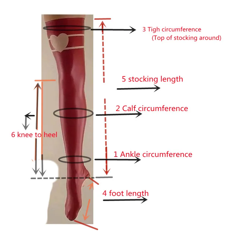 Latex Gummi Rubber Stockings S - Women'S Accessories Canada บทวิจารณ์และราคา
