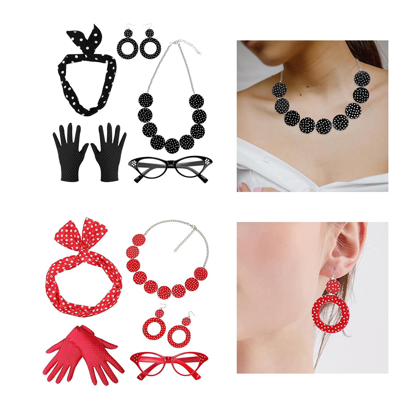 5 Pack 1950S Womens Costume Se - Women'S Accessories In The 1950S บทวิจารณ์และราคา