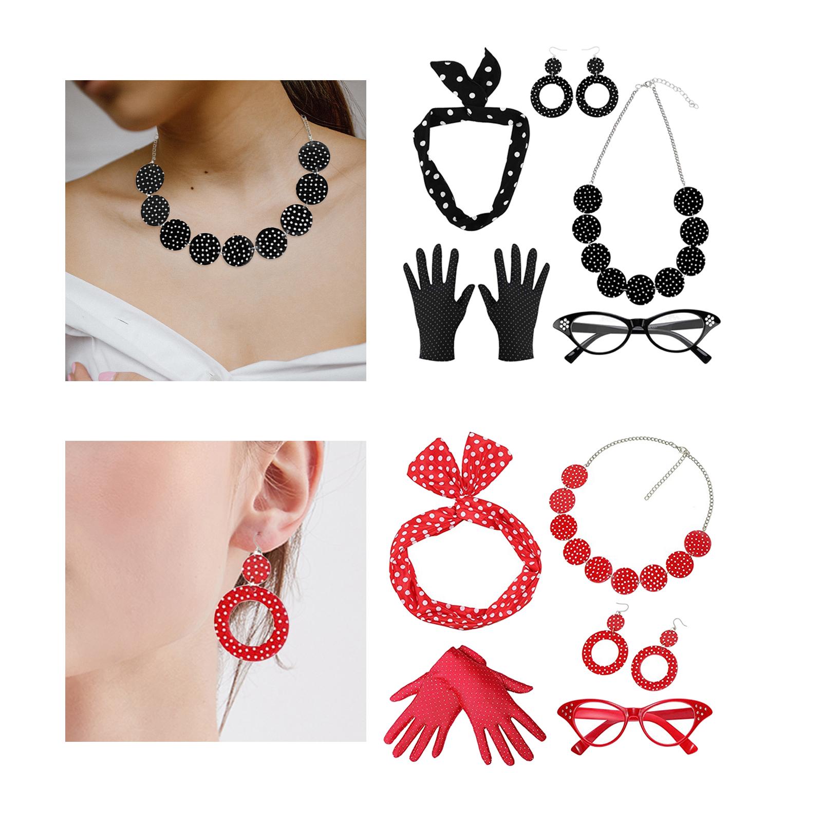 5 Pack 1950S Womens Costume Se - Women'S Accessories In The 1950S บทวิจารณ์และราคา