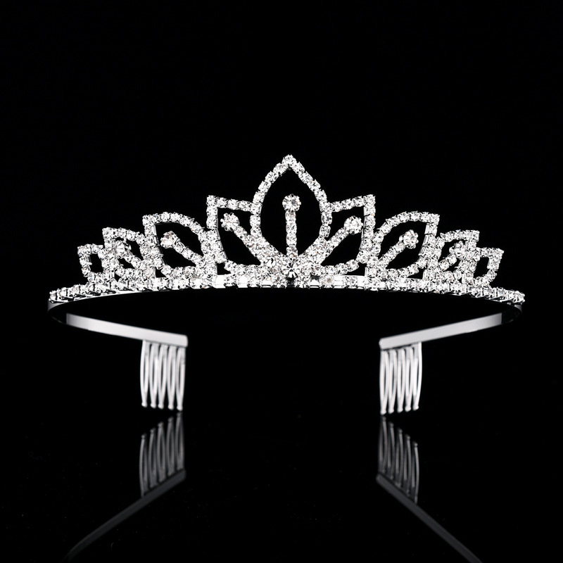 Silver Color Sparkling Rhinest - Women Accessories For Wedding บทวิจารณ์และราคา
