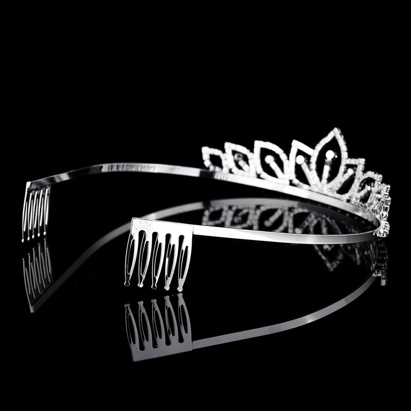 Silver Color Sparkling Rhinest - Women Accessories For Wedding บทวิจารณ์และราคา