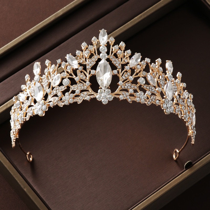 Tiara Colorful Rhinestone Quee - Women Accessories For Wedding บทวิจารณ์และราคา
