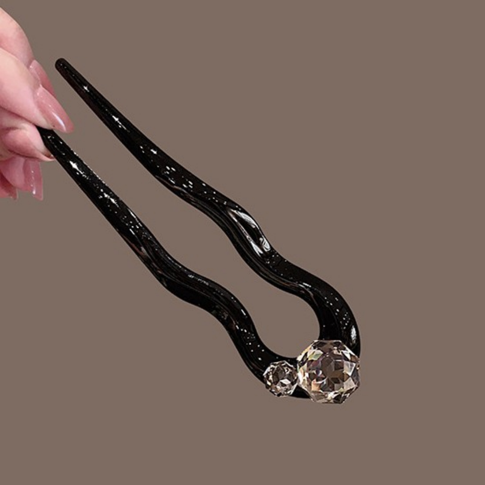 1PC Crystal Hair Fork,Black El - Women'S Formal Accessories บทวิจารณ์และราคา
