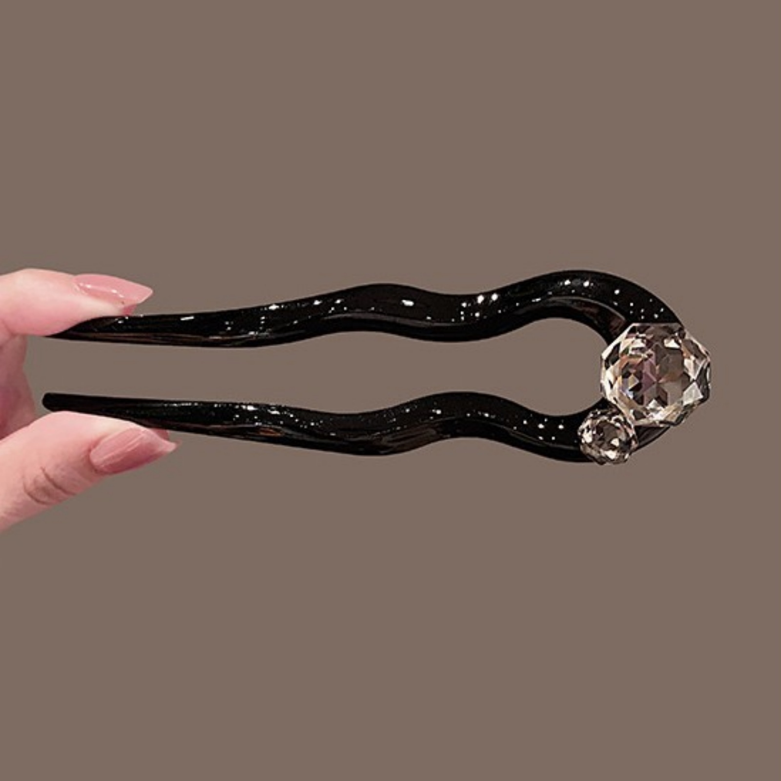 1PC Crystal Hair Fork,Black El - Women'S Formal Accessories บทวิจารณ์และราคา