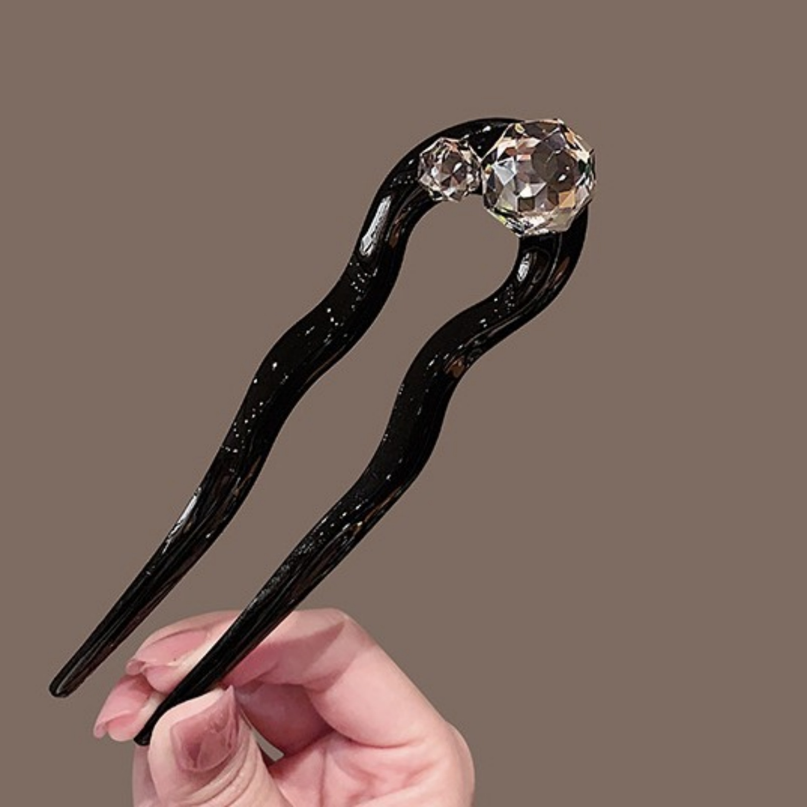 1PC Crystal Hair Fork,Black El - Women'S Formal Accessories บทวิจารณ์และราคา