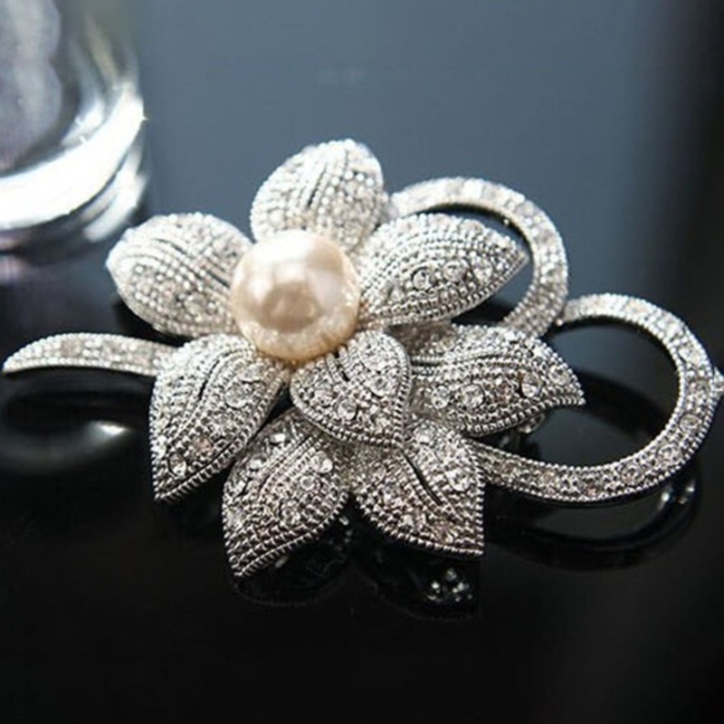 Fashion Women Crystal Diamante - Women Accessories Bouquet บทวิจารณ์และราคา