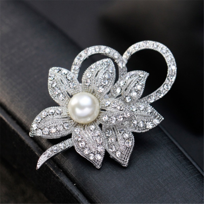 Fashion Women Crystal Diamante - Women Accessories Bouquet บทวิจารณ์และราคา