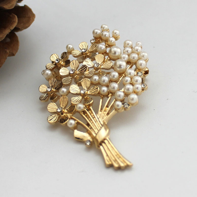 Ladies Delicate Bouquet Pearl  - Women Accessories Bouquet บทวิจารณ์และราคา