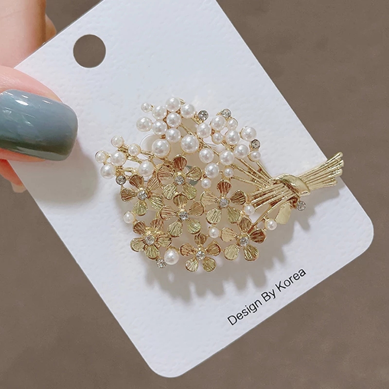 Ladies Delicate Bouquet Pearl  - Women Accessories Bouquet บทวิจารณ์และราคา