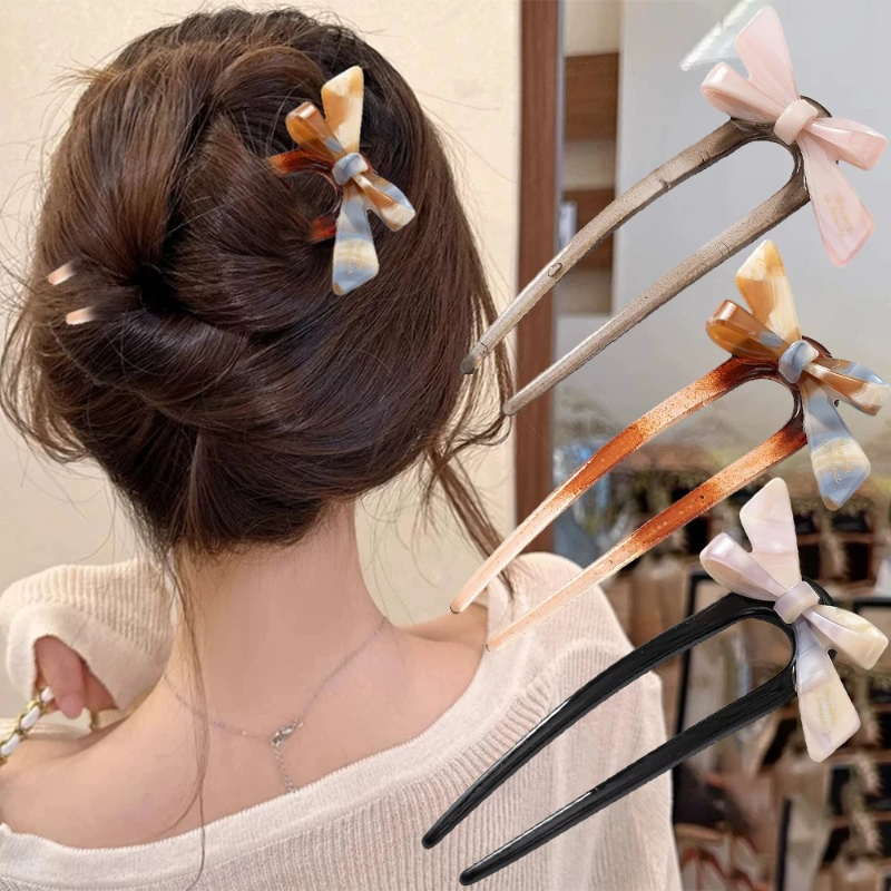 1 piece, sweet bow U-shaped ha - Women'S Formal Accessories บทวิจารณ์และราคา