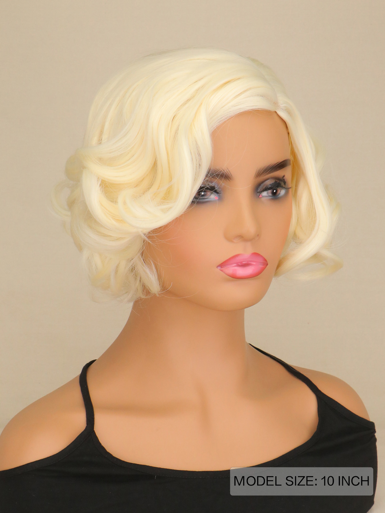 Women Synthetic Short Curly Ha - Women'S Accessories In The 1950S บทวิจารณ์และราคา