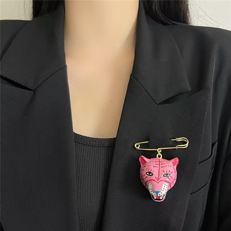 Elegant Enamel Tiger Brooch Pi - Women'S Accessories For Formal Wear บทวิจารณ์และราคา