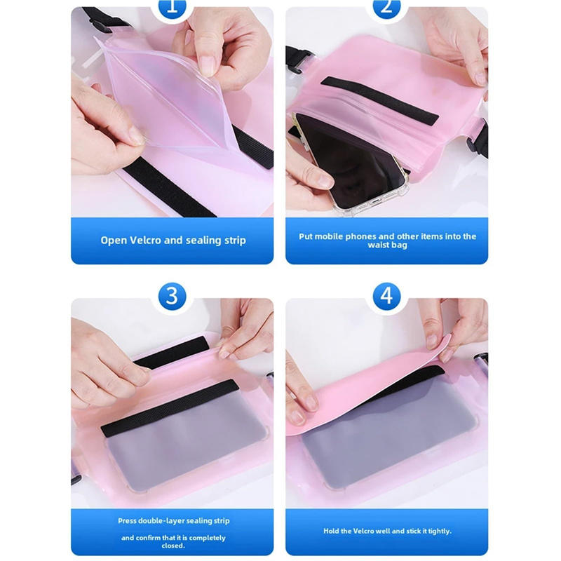 1PC Waterproof Waist Belt Bag  - Women Accessories Bag บทวิจารณ์และราคา