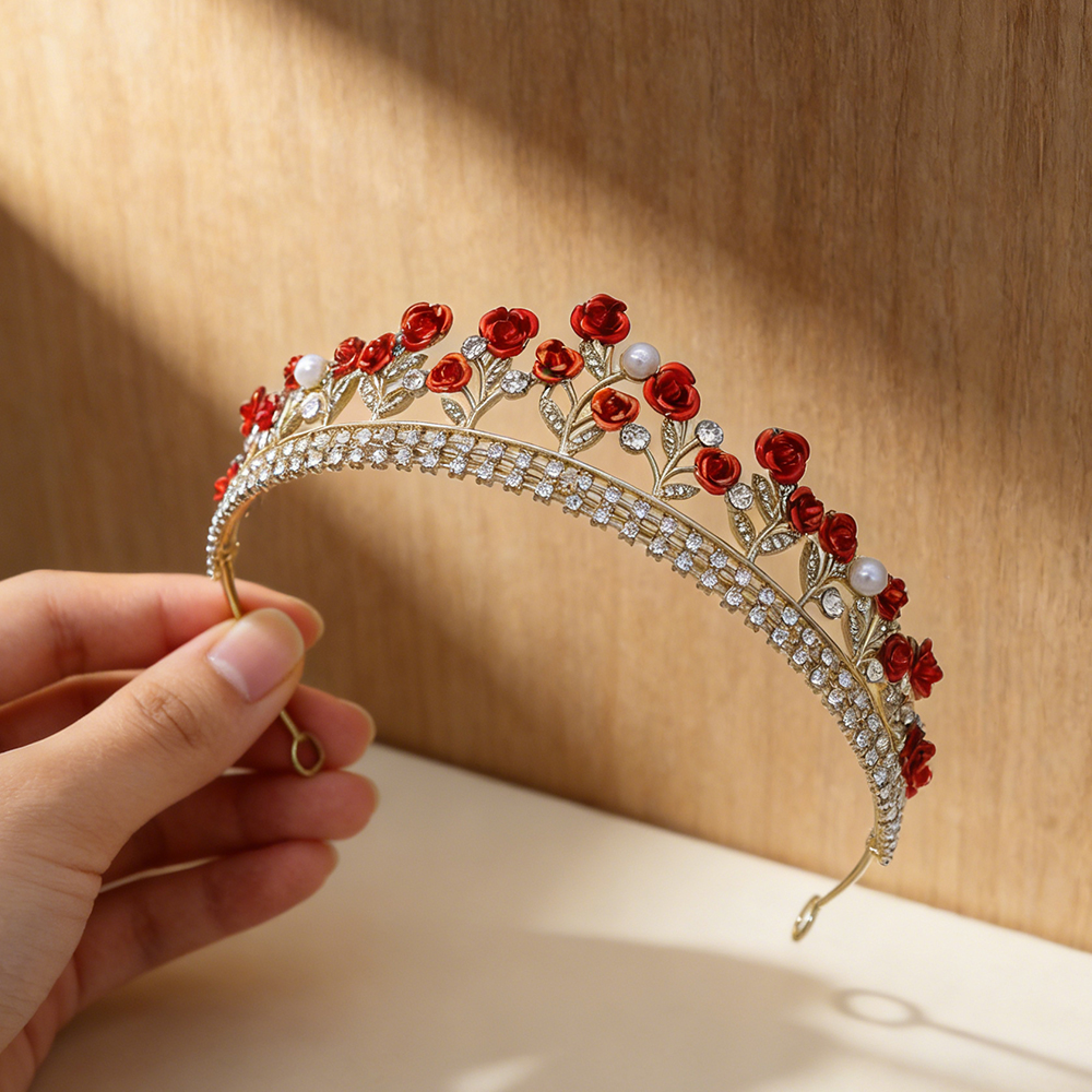 Baroque Crown Wedding Headwear - Women Accessories For Wedding บทวิจารณ์และราคา