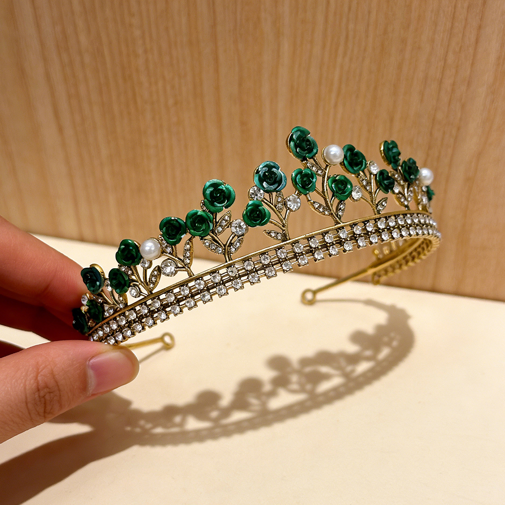 Baroque Crown Wedding Headwear - Women Accessories For Wedding บทวิจารณ์และราคา