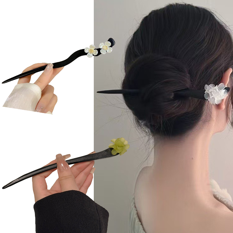Vintage Chinese Style Wooden F - Women'S Formal Accessories บทวิจารณ์และราคา
