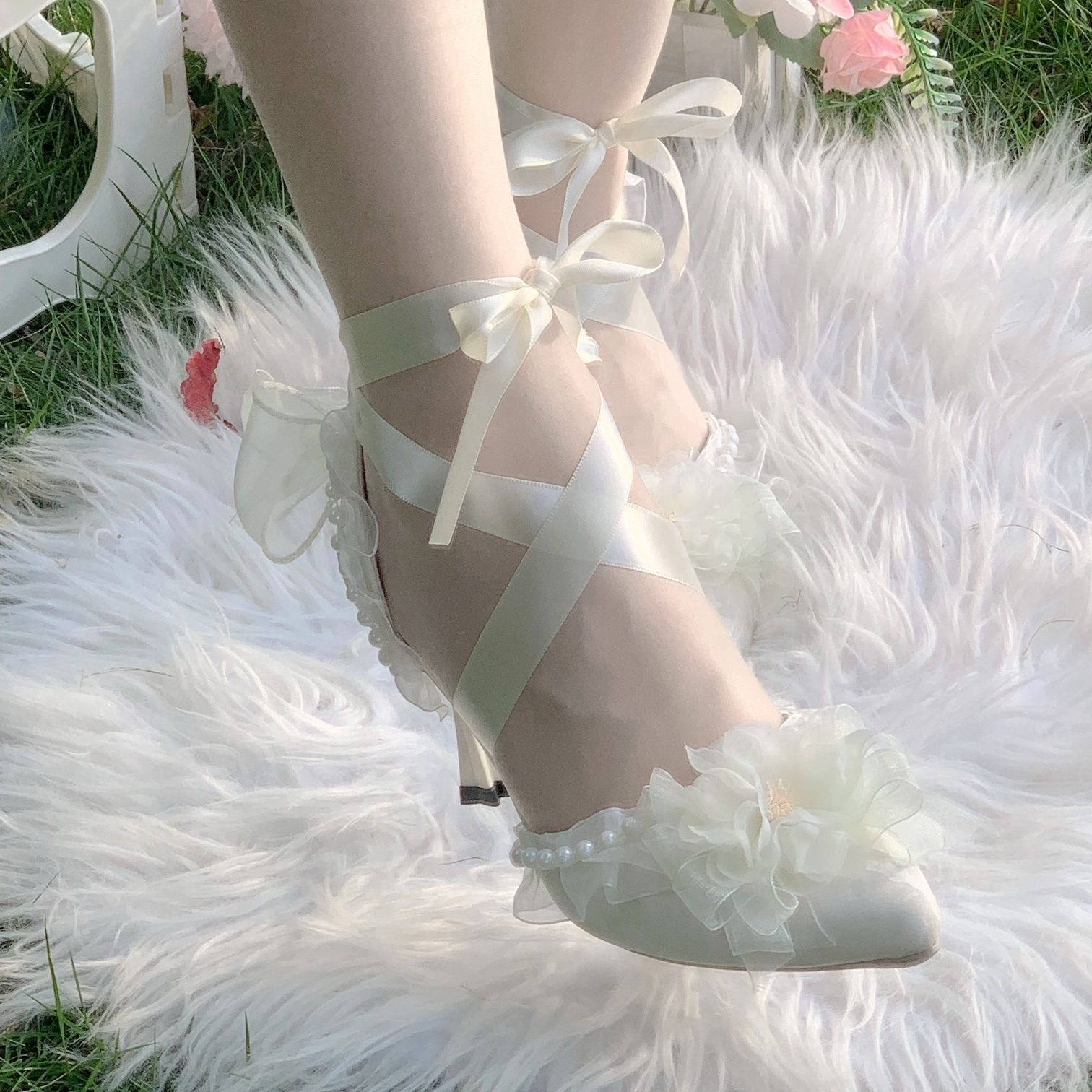 Women Heels Elegant Woman Heel - Women Accessories For Wedding บทวิจารณ์และราคา
