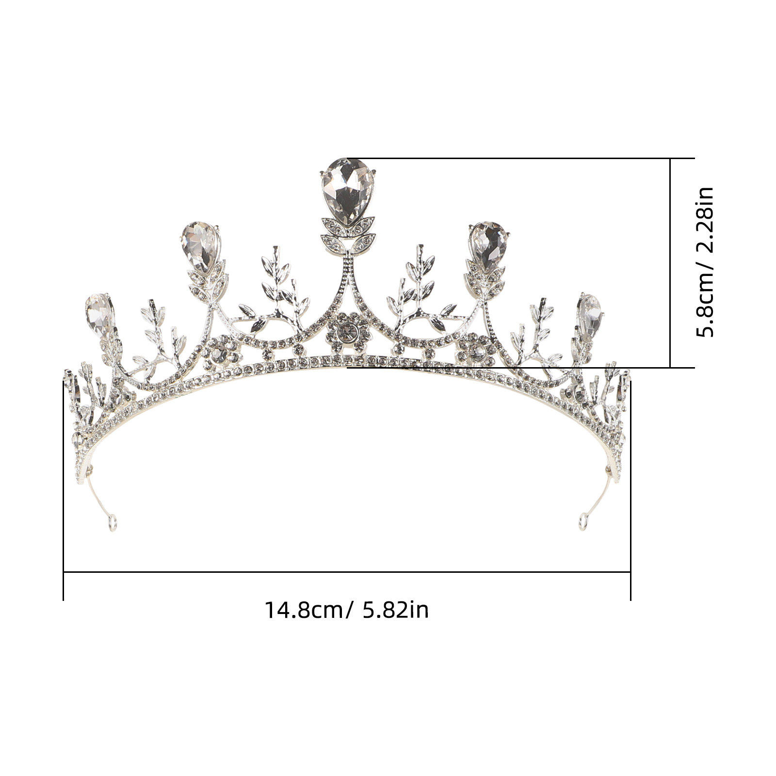 Sparkling Rhinestone Princess  - Women Accessories Bouquet บทวิจารณ์และราคา