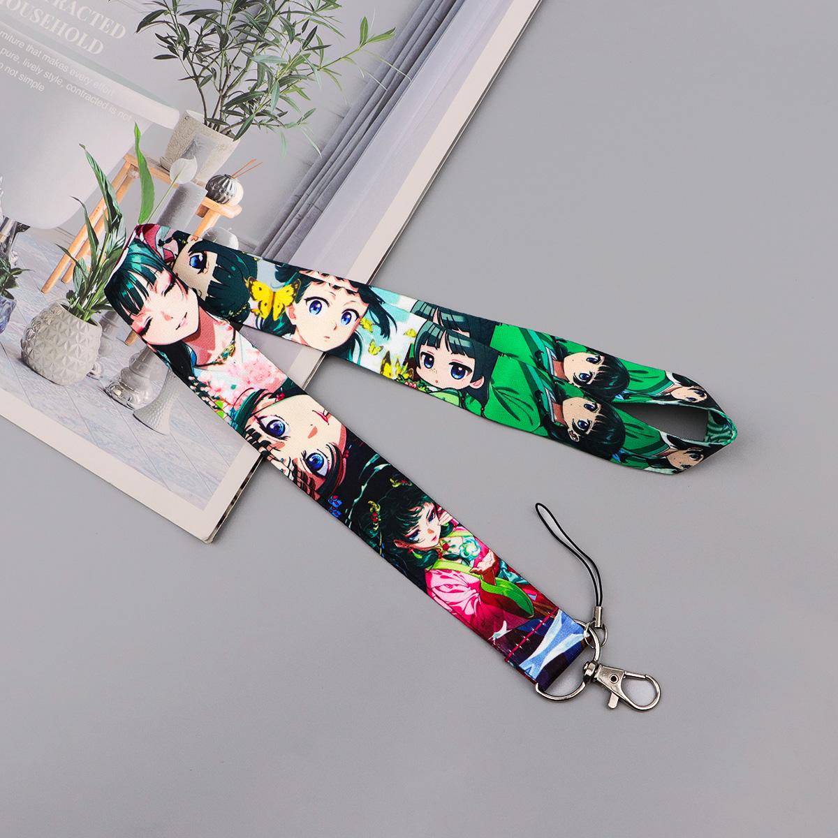 Cute Anime Girl Lanyard Neck S - Women Accessories Bag บทวิจารณ์และราคา