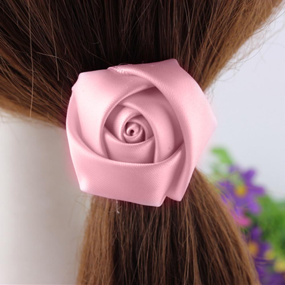 6Pcs Corsage Handmade Satin Ro - Women Accessories Bouquet บทวิจารณ์และราคา