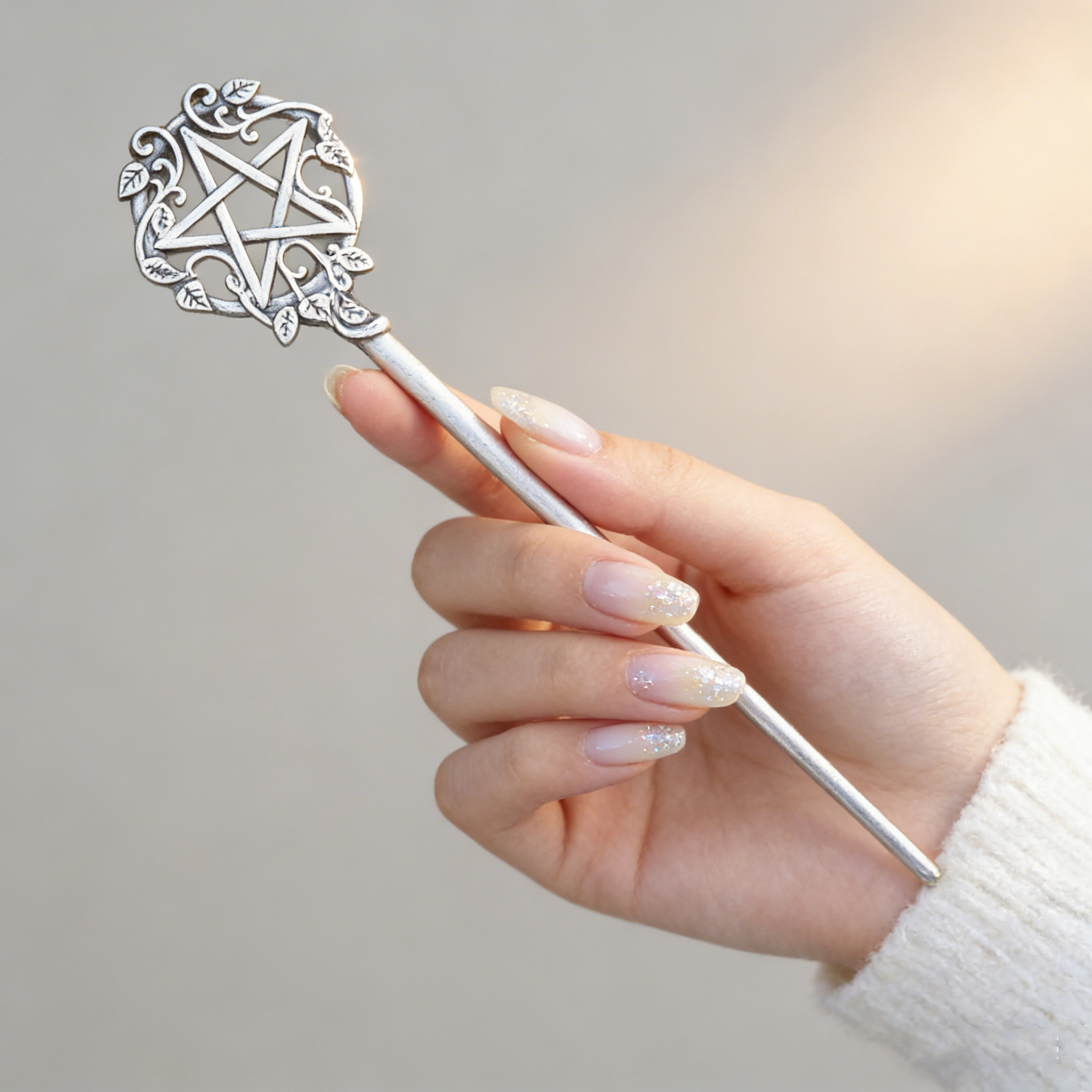 1pc Mystical Pentagram Hair St - Women'S Formal Accessories บทวิจารณ์และราคา