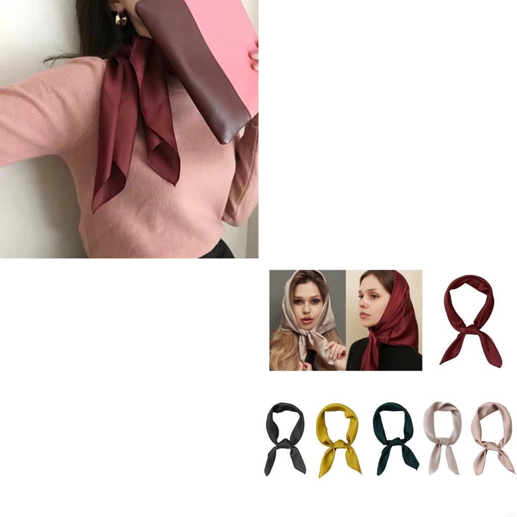 Imitation Silk Scarf Soft And  - Women'S Accessories For Formal Wear บทวิจารณ์และราคา