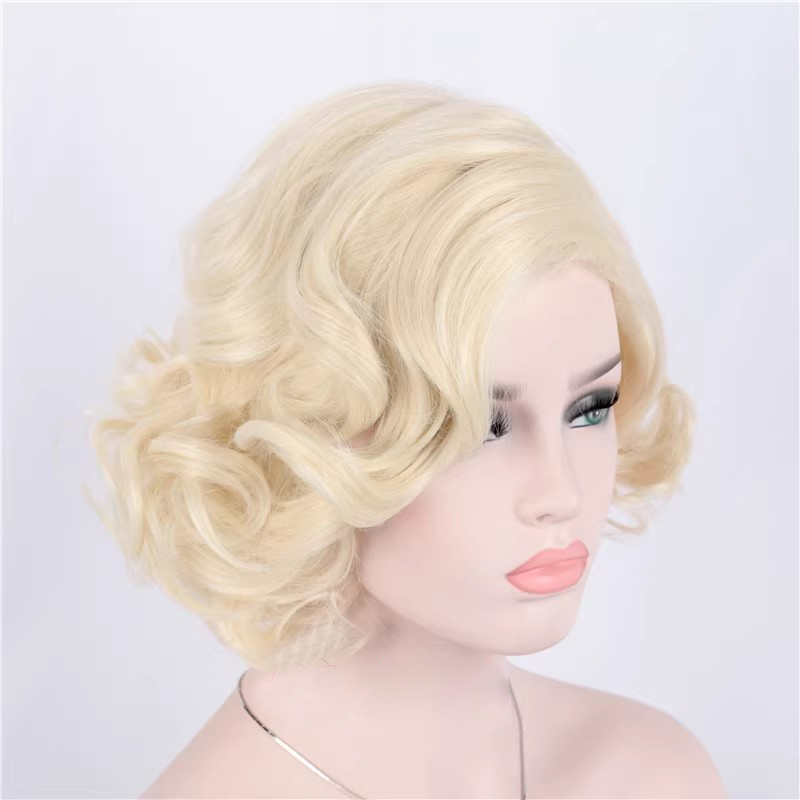 Synthetic Short Curly Hair Blo - Women'S Accessories In The 1950S บทวิจารณ์และราคา