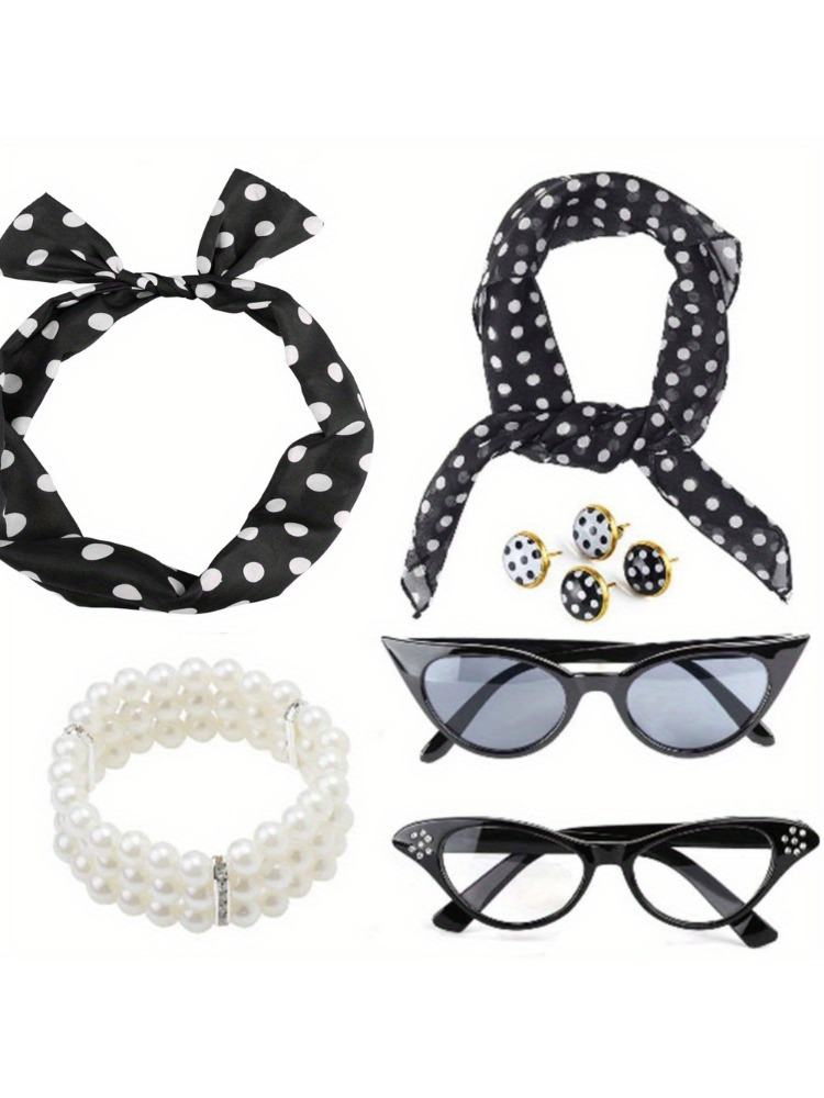 50s Accessories Set for Women  - Women'S Accessories In The 1950S บทวิจารณ์และราคา