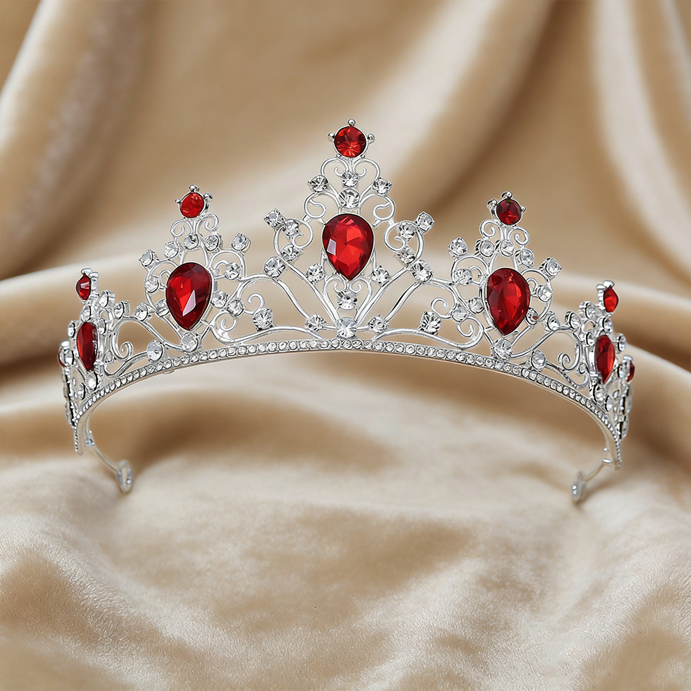 European Style Bridal Crown wi - Women Accessories For Wedding บทวิจารณ์และราคา
