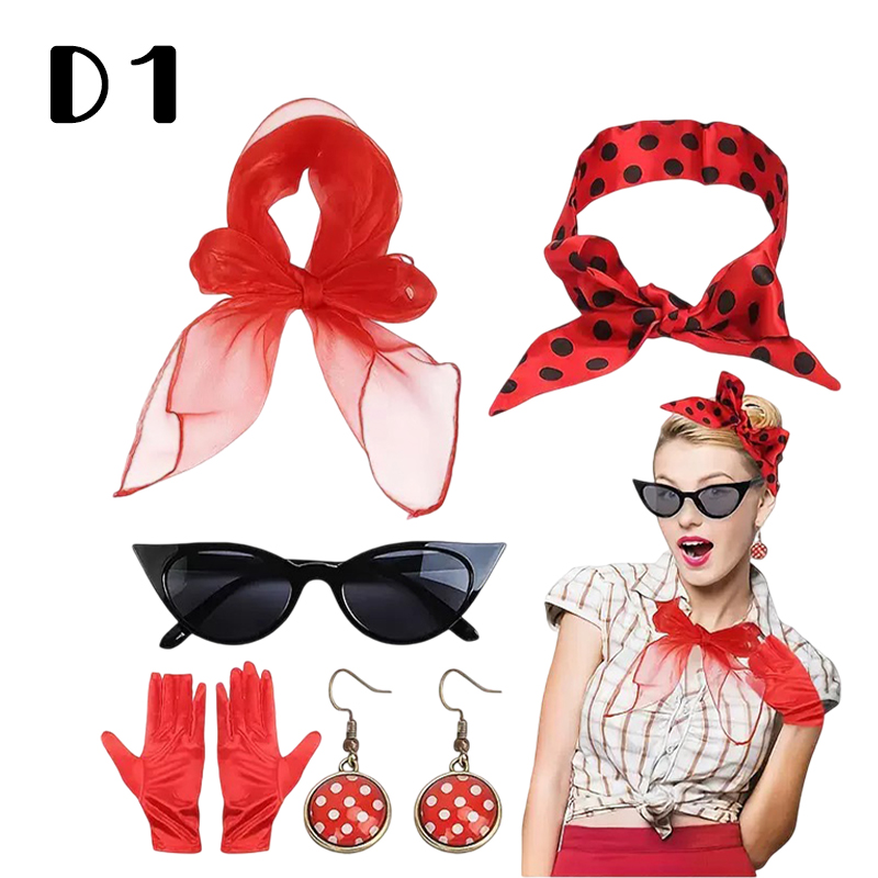 50s Retro Costume Accessories  - Women'S Accessories In The 1950S บทวิจารณ์และราคา