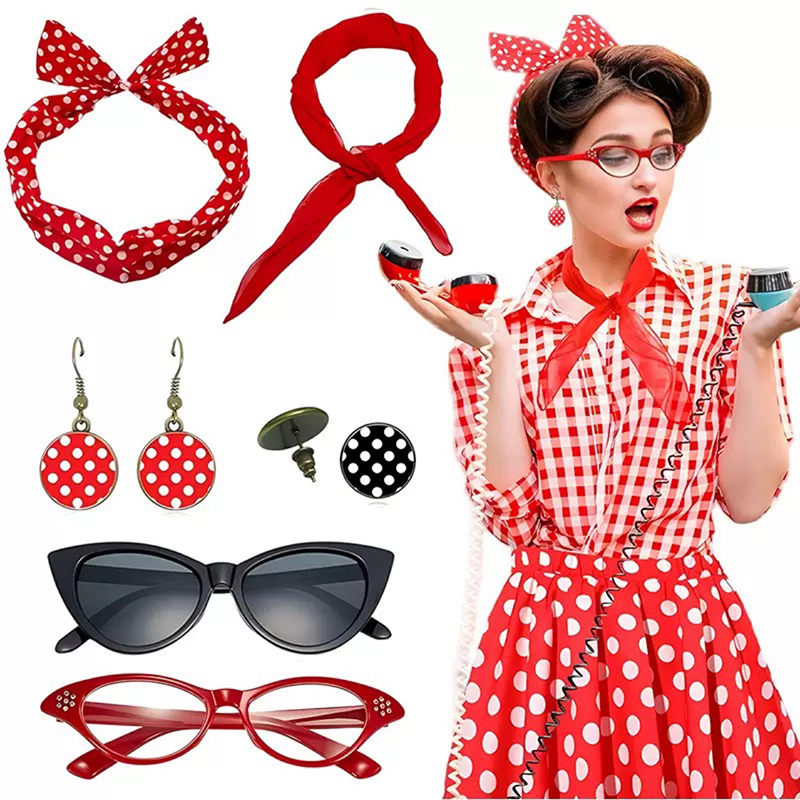 50s Retro Costume Accessories  - Women'S Accessories In The 1950S บทวิจารณ์และราคา